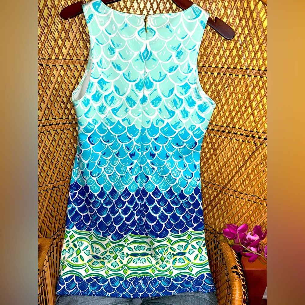 Lilly Pulitzer NWT Perla Dress 🧜♀️ Scale Back Size M 🦄 - Picture 7 of 11